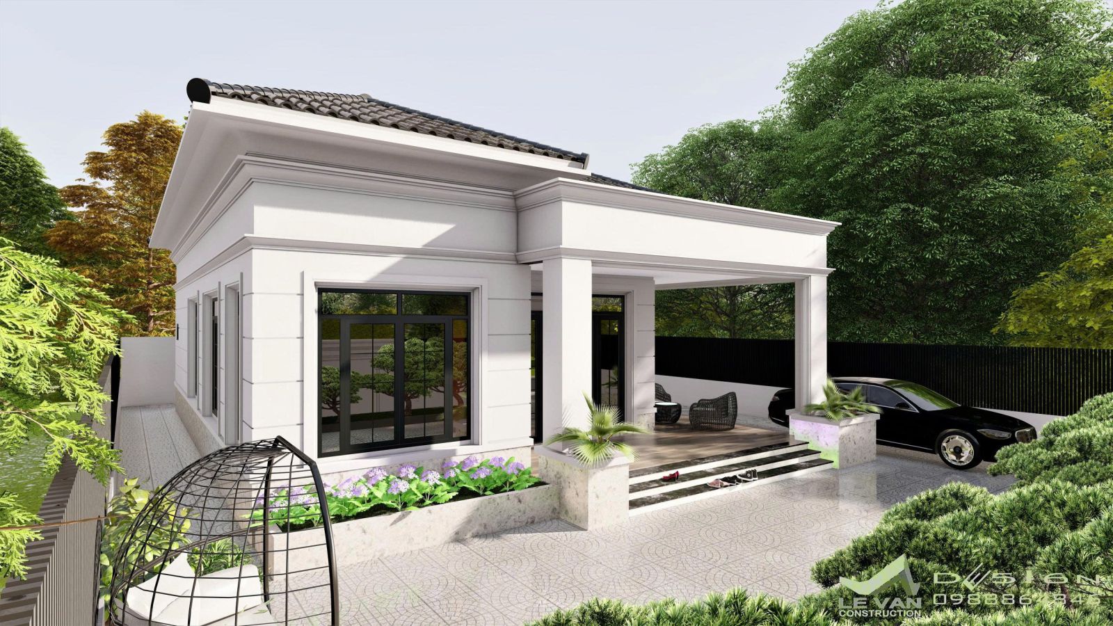 Xu hướng thiết kế nội thất gỗ cho nhà vườn