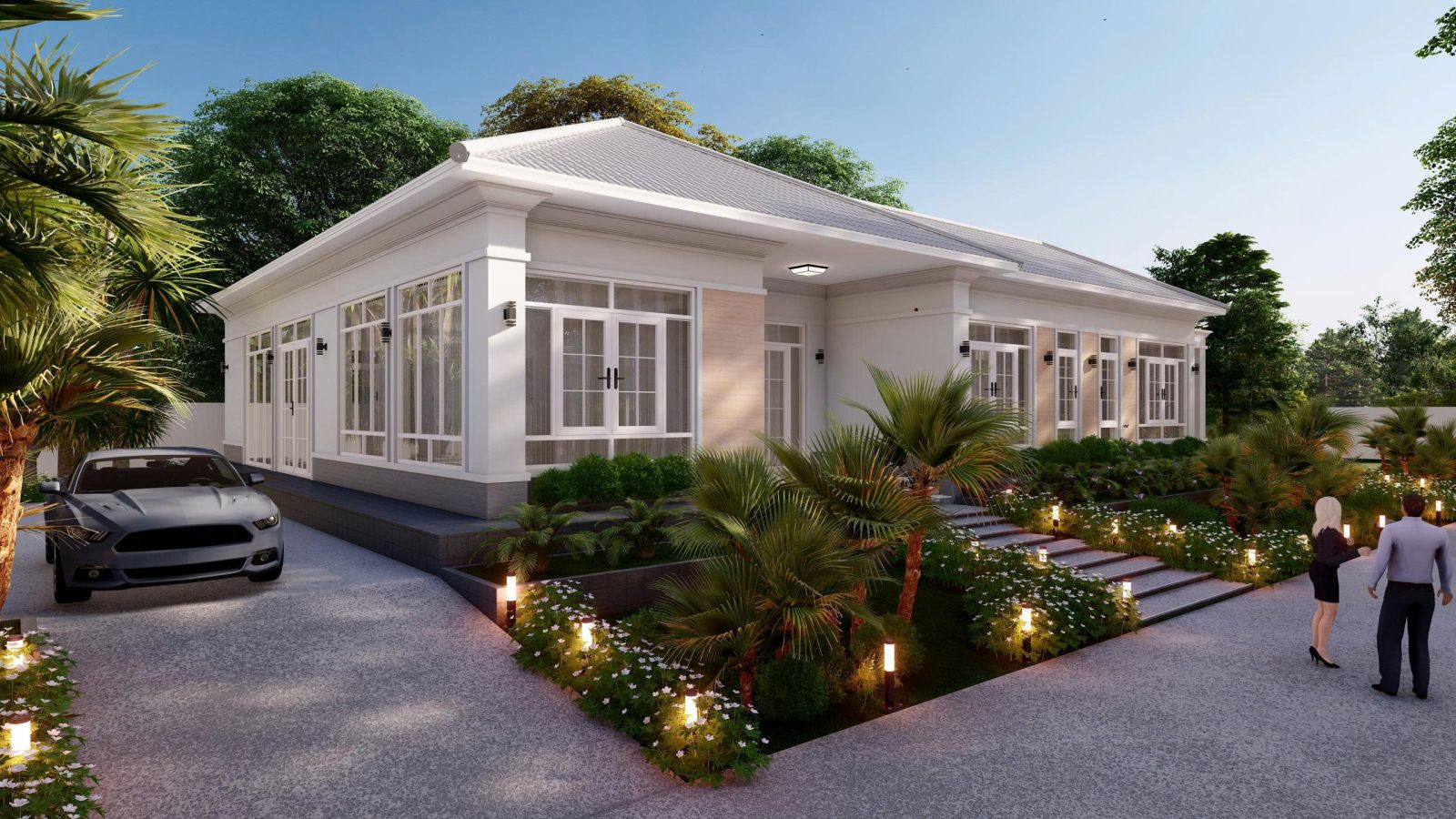 Xây Nhà Theo Phong Cách Cổ Hiện Hay Hiện Đại